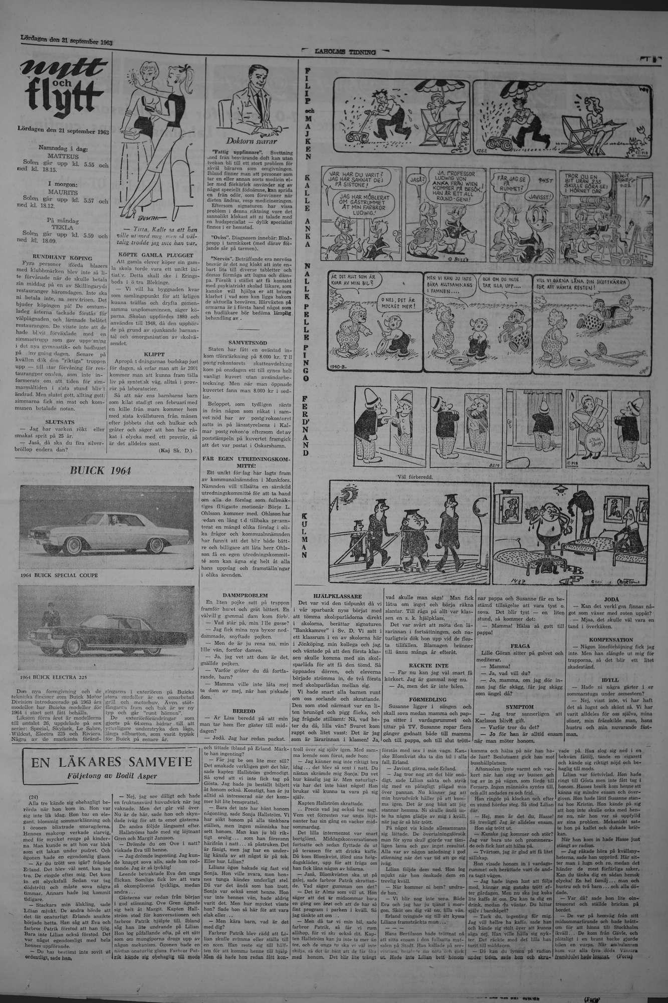 Laholms Tidning Lördag 21 september 1963, sida 5