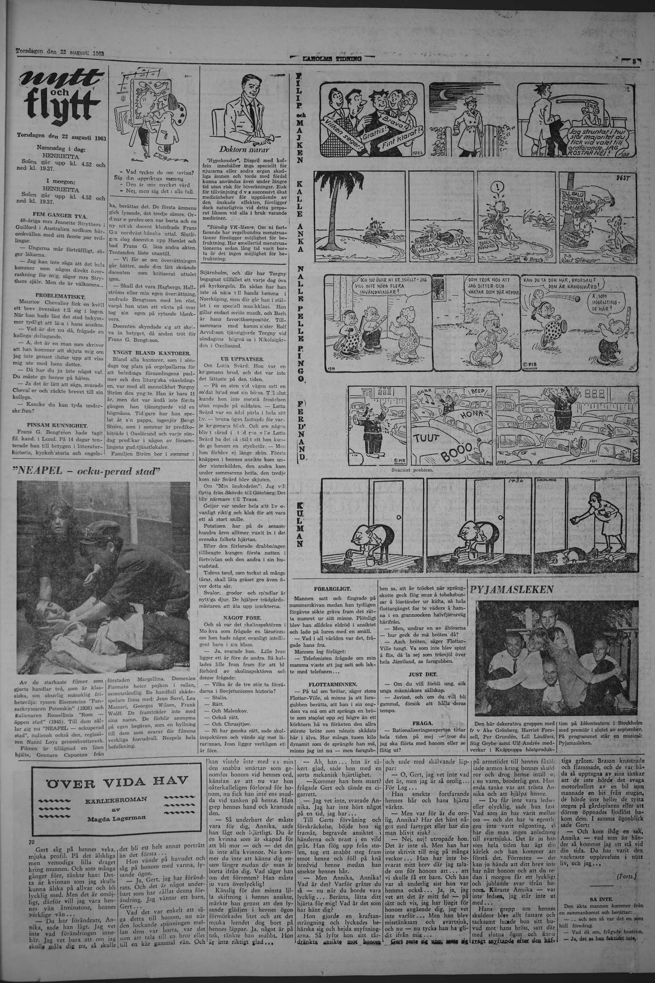 Laholms Tidning Torsdag 22 augusti 1963, sida 5