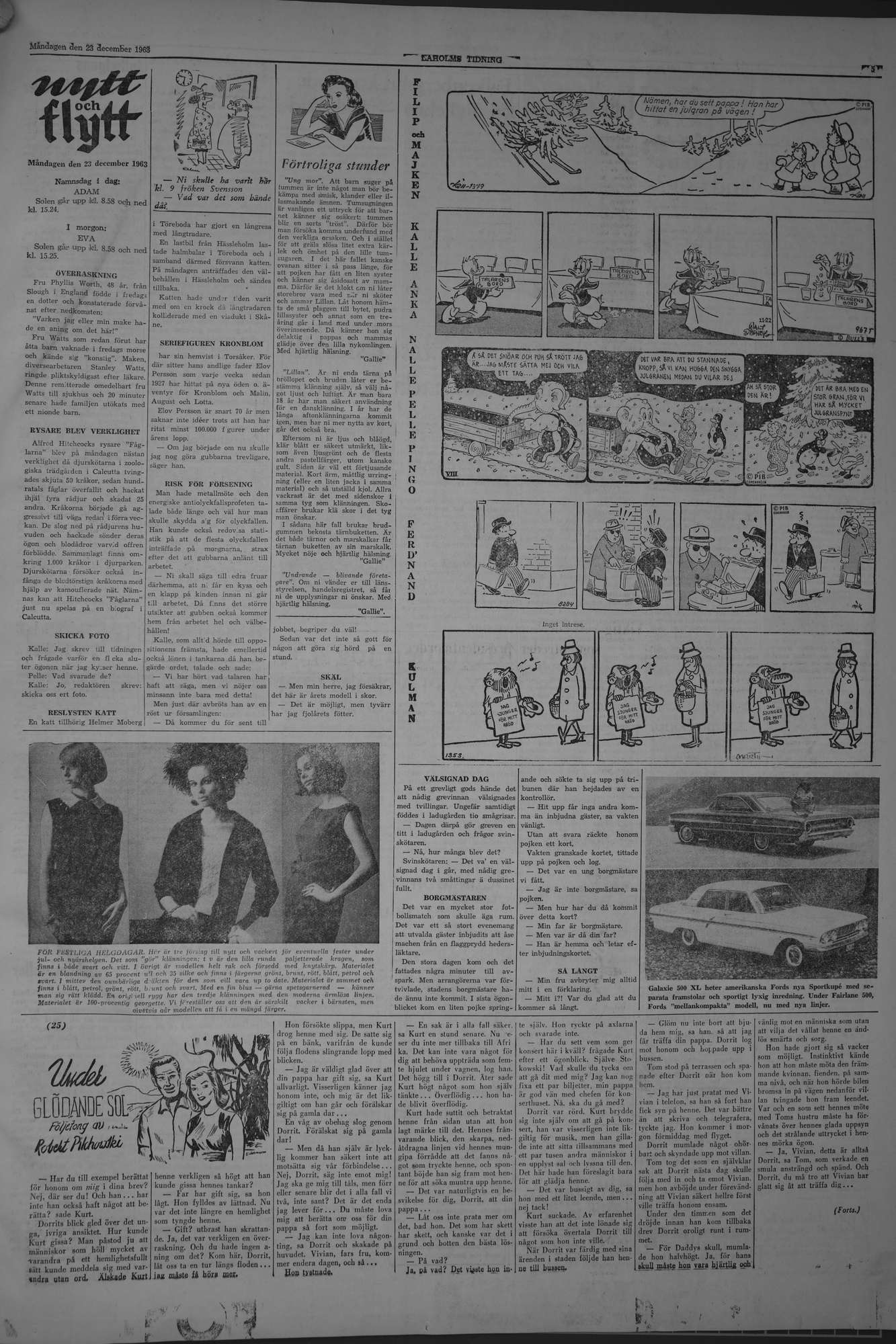 Laholms Tidning Måndag 23 december 1963, sida 5
