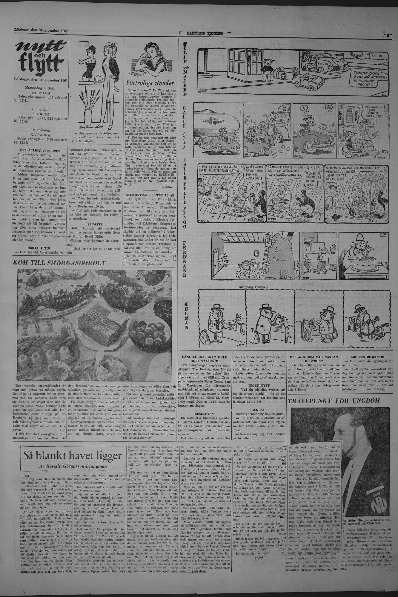Laholms Tidning Lördag 23 november 1963, sida 5