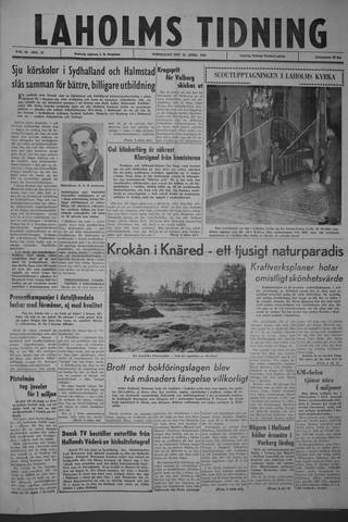 Förstasidan, Torsdag 25 april 1963