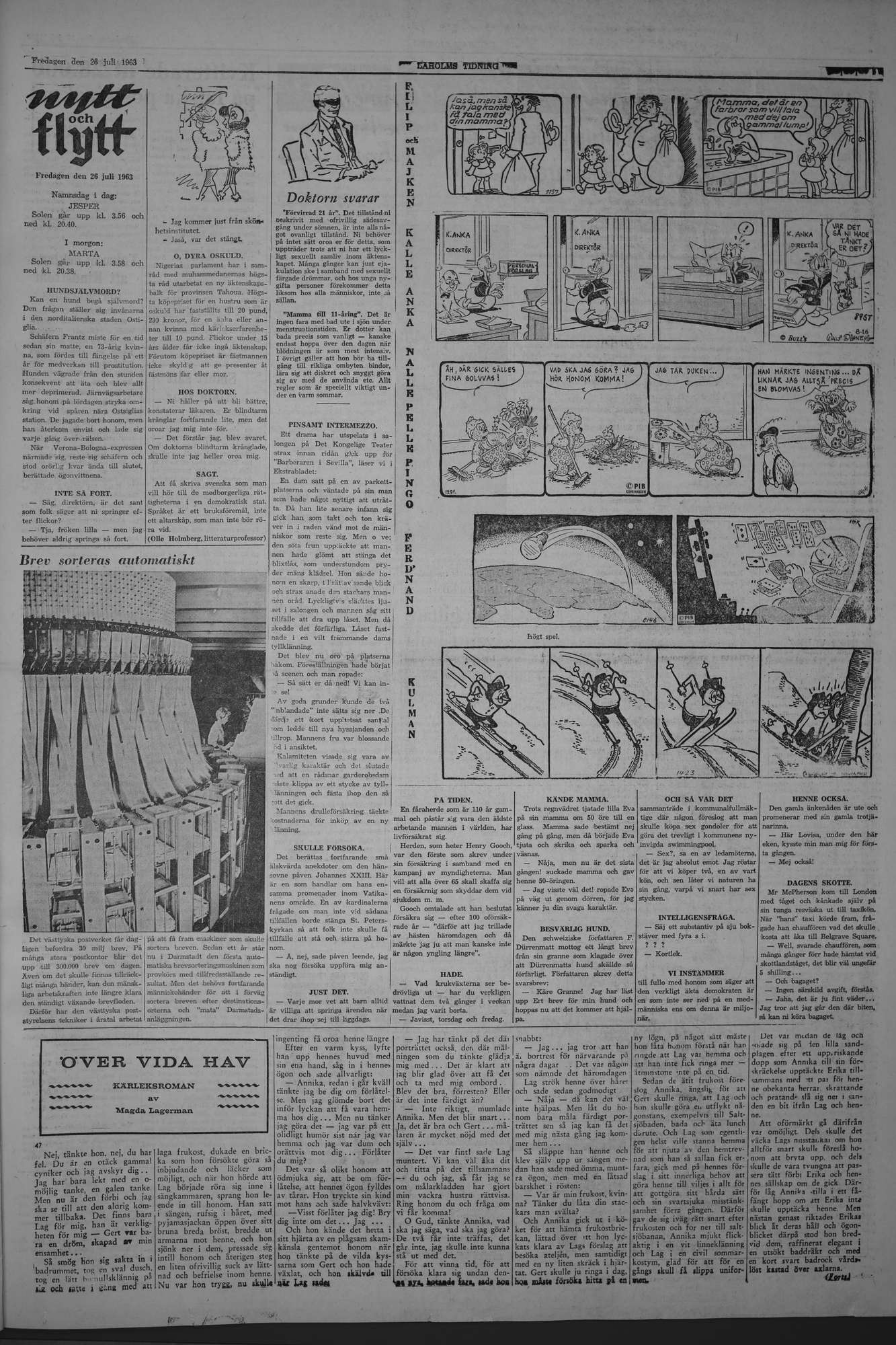 Laholms Tidning Fredag 26 juli 1963, sida 5