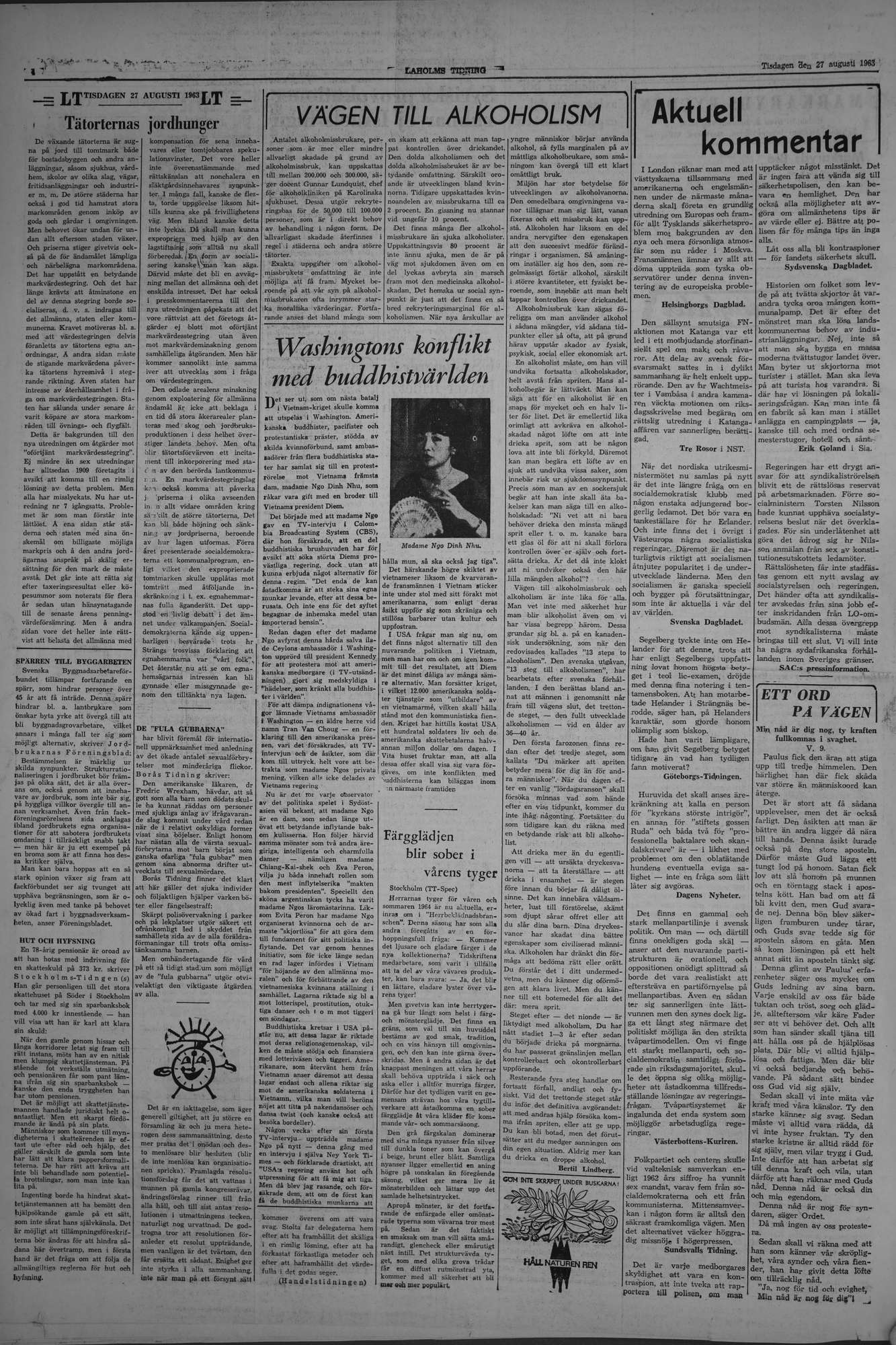 Laholms Tidning Tisdag 27 augusti 1963, sida 4