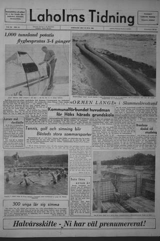 Förstasidan, Lördag 29 juni 1963