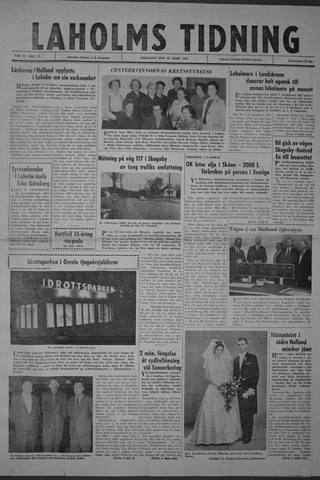 Förstasidan, Fredag 29 mars 1963