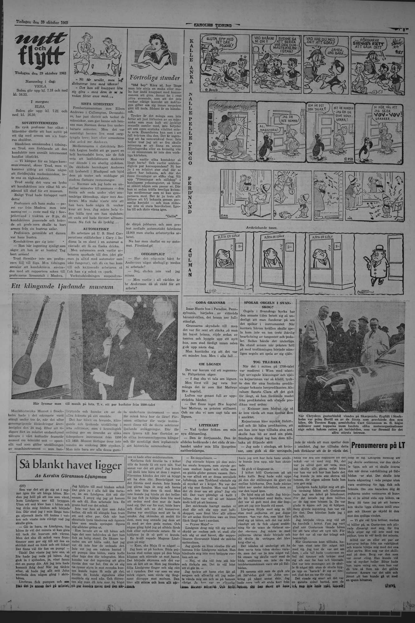 Laholms Tidning Tisdag 29 oktober 1963, sida 5