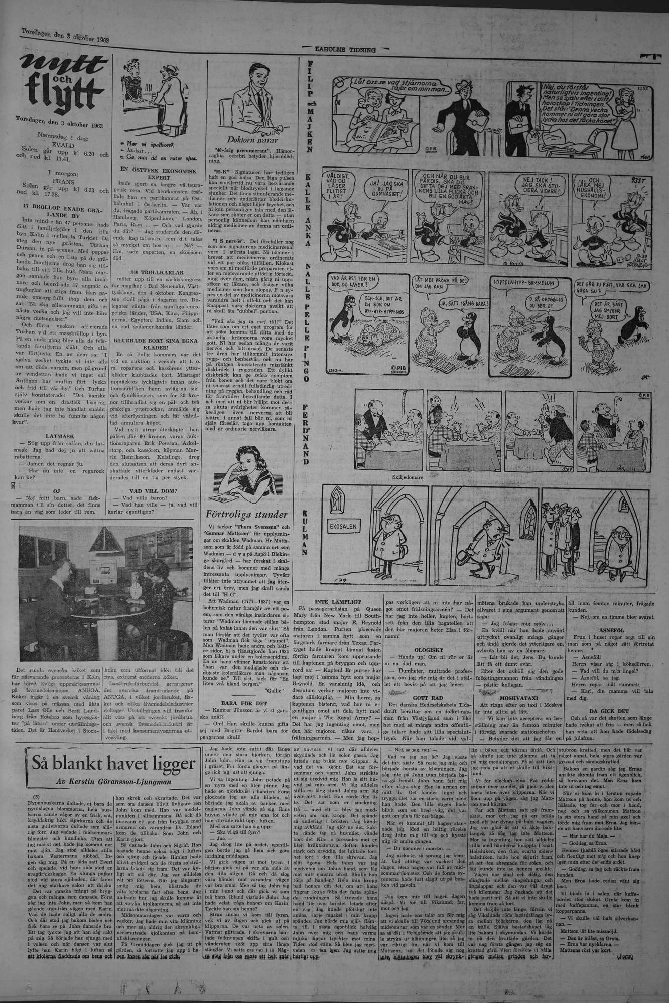 Laholms Tidning Torsdag 3 oktober 1963, sida 5