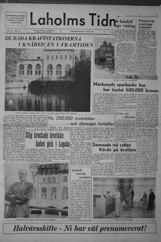 Förstasidan, Torsdag 4 juli 1963