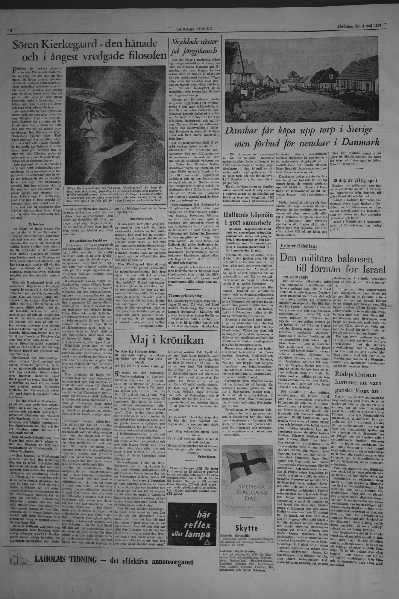 Laholms Tidning Lördag 4 maj 1963, sida 4