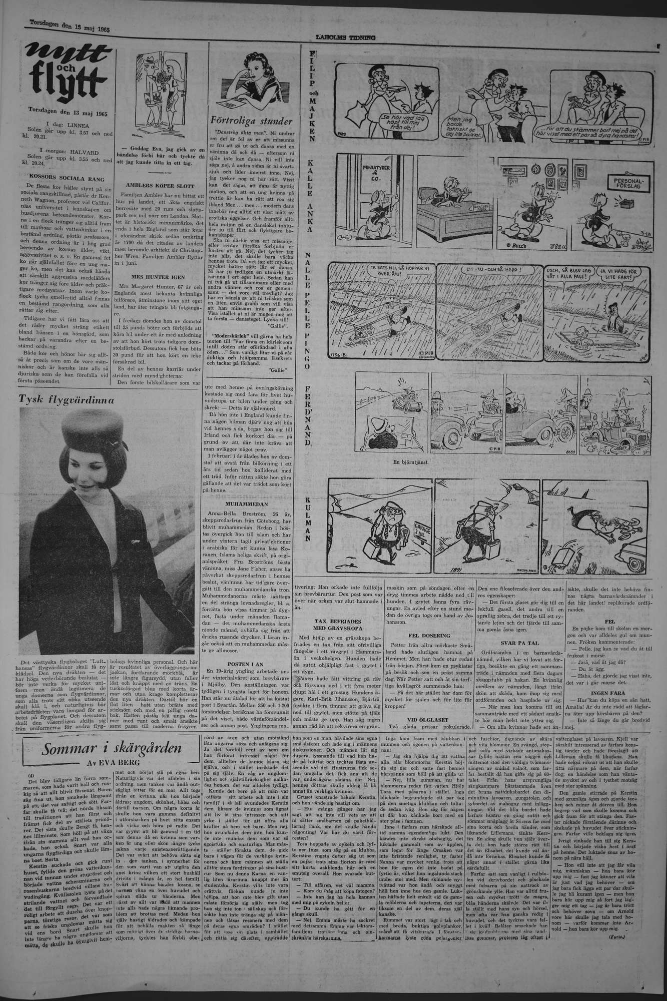 Laholms Tidning Torsdag 13 maj 1965, sida 5