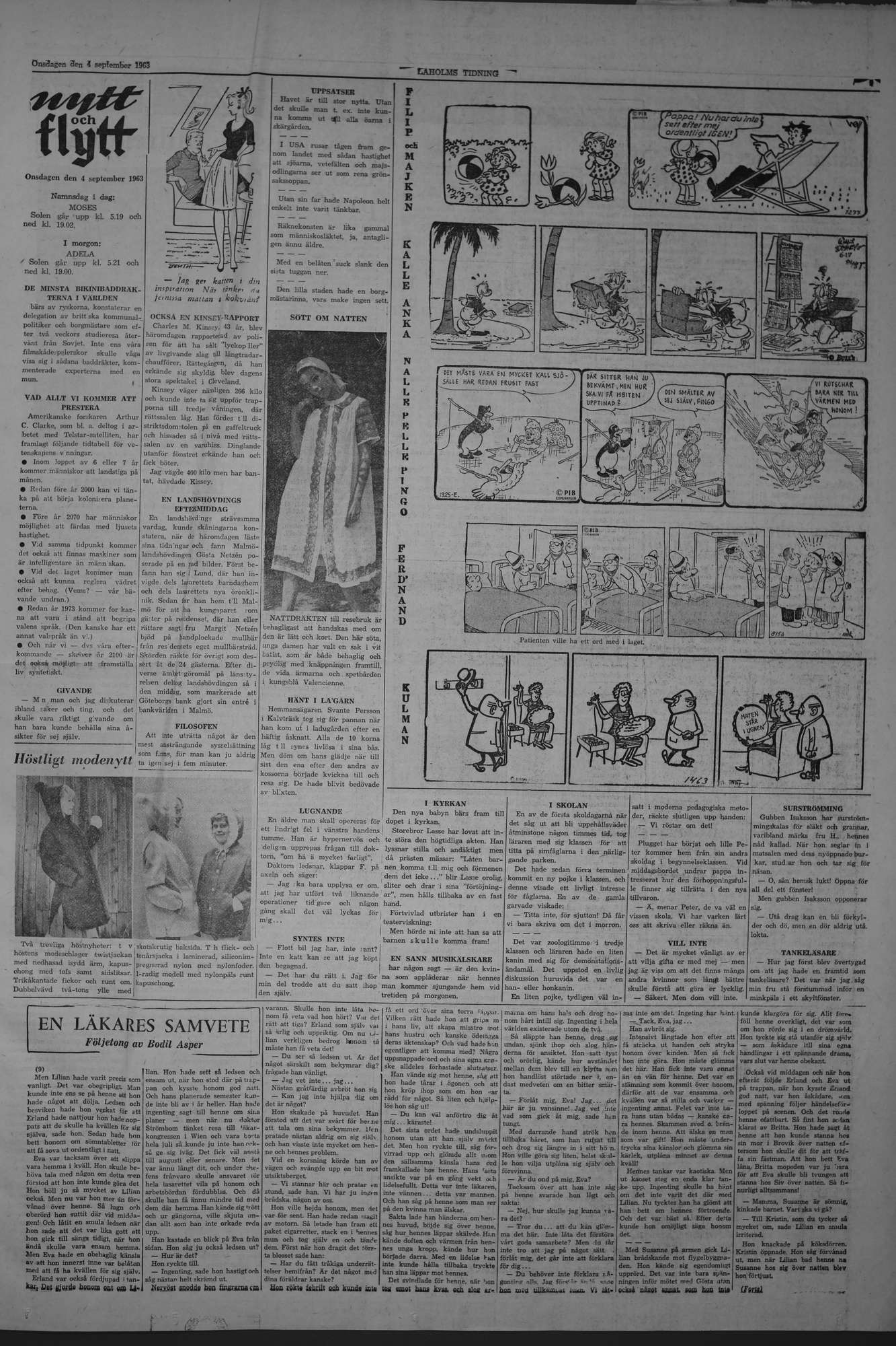 Laholms Tidning Onsdag 4 september 1963, sida 5