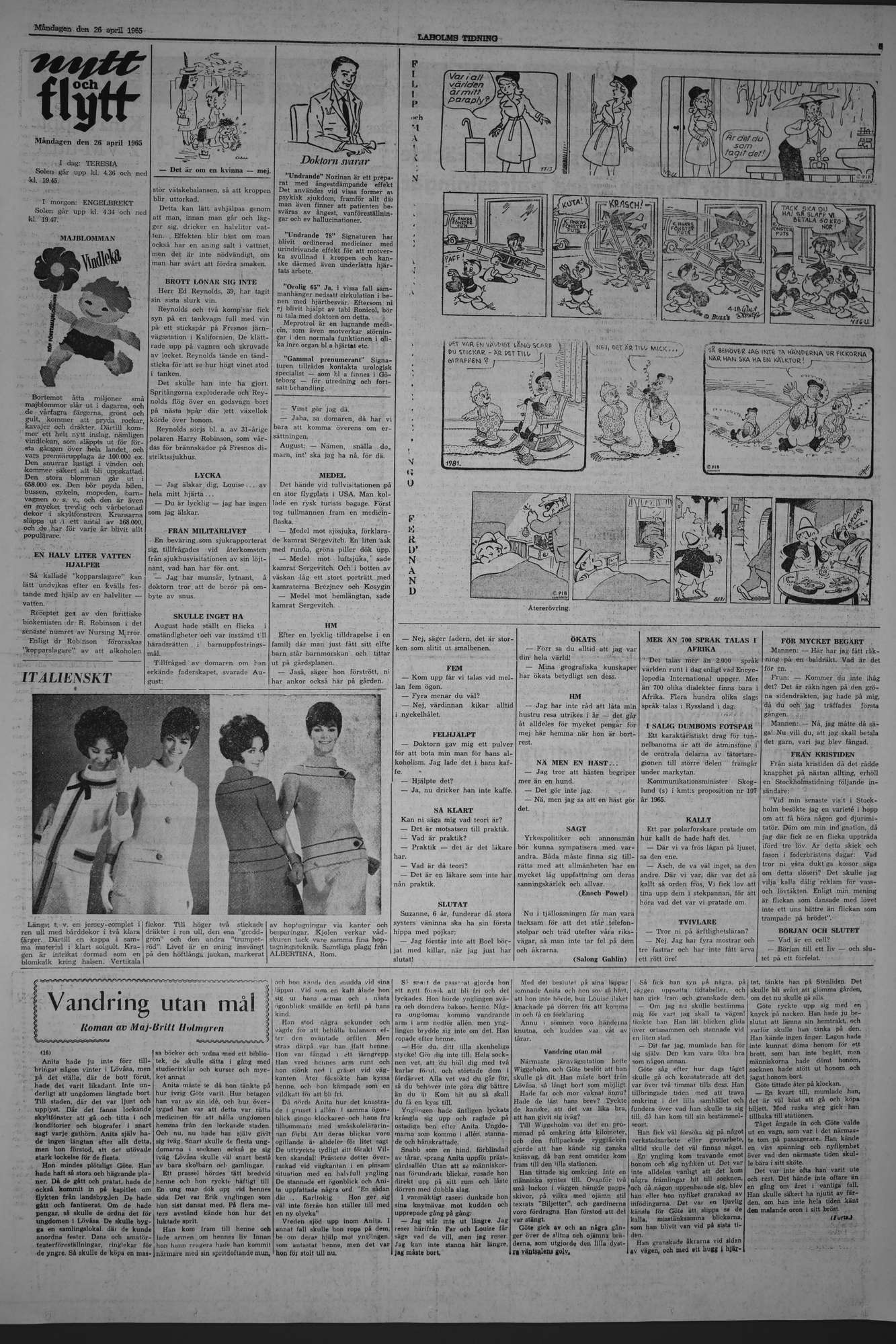 Laholms Tidning Måndag 26 april 1965, sida 5