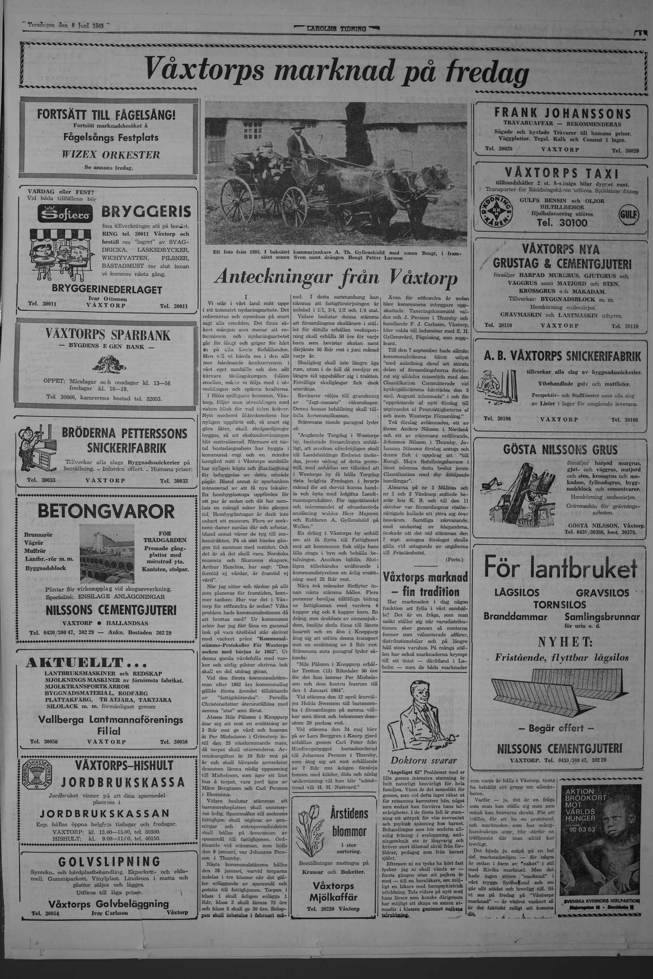 Laholms Tidning Torsdag 6 juni 1963, sida 5