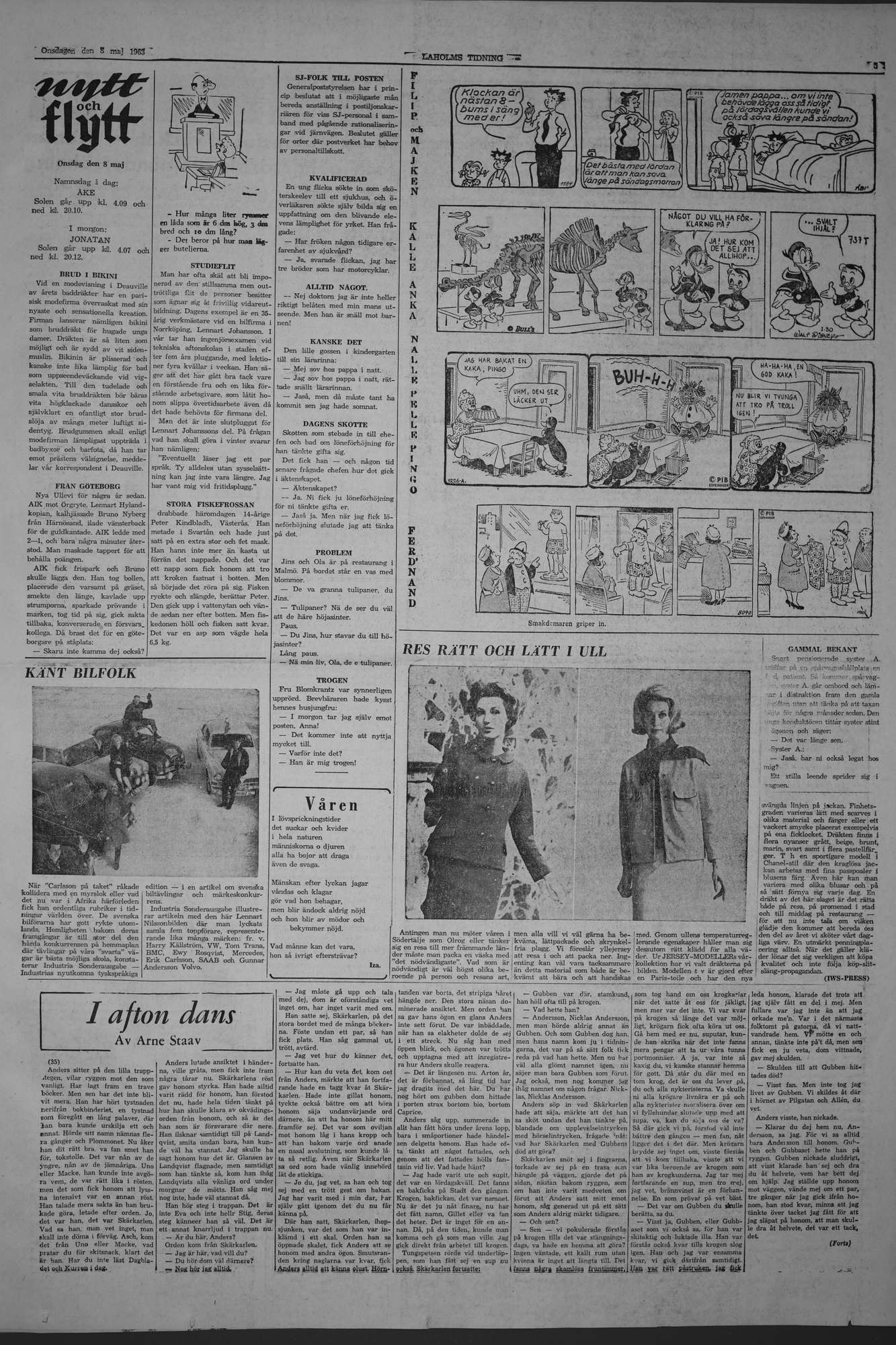 Laholms Tidning Onsdag 8 maj 1963, sida 5