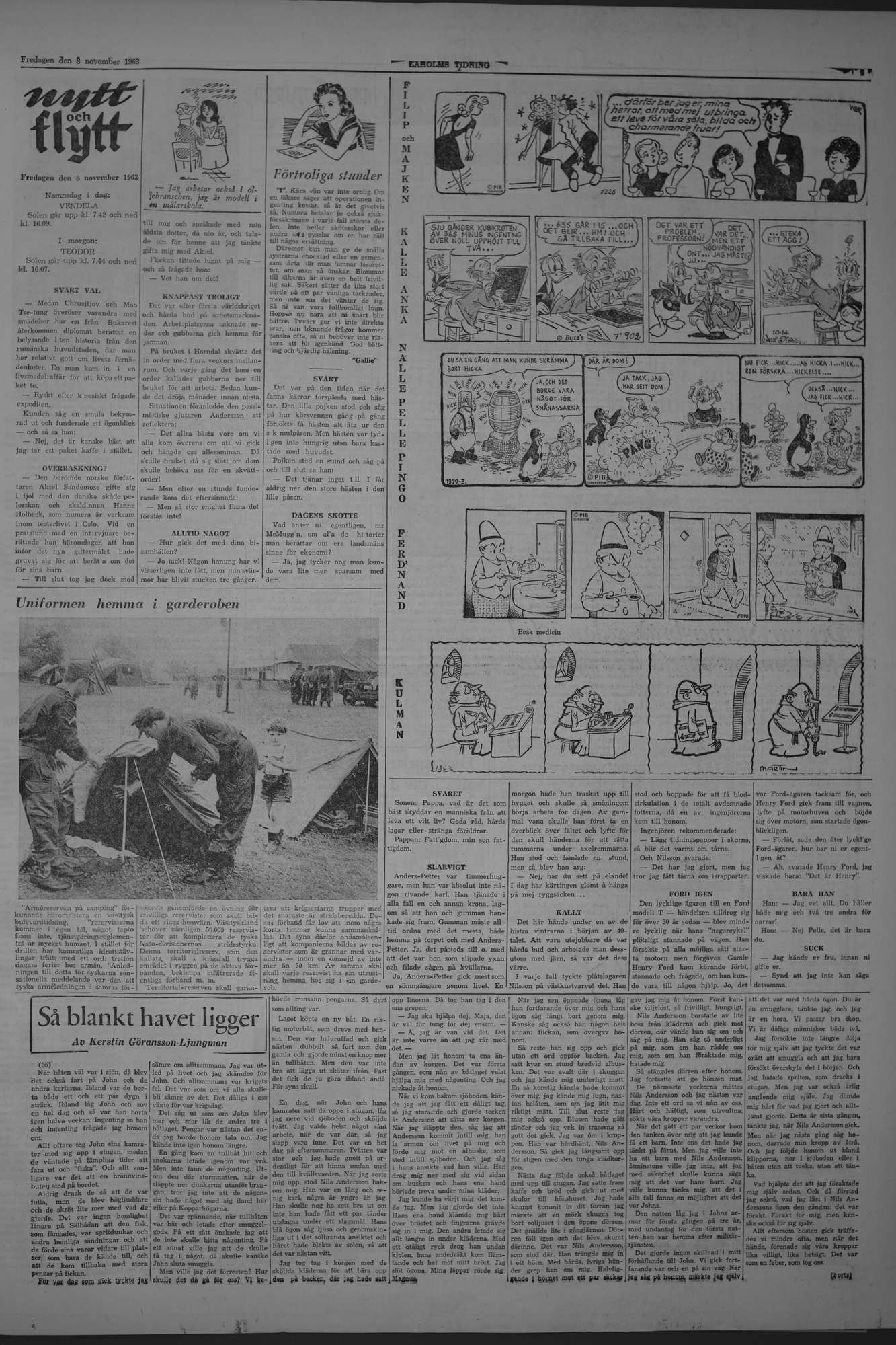 Laholms Tidning Fredag 8 november 1963, sida 5