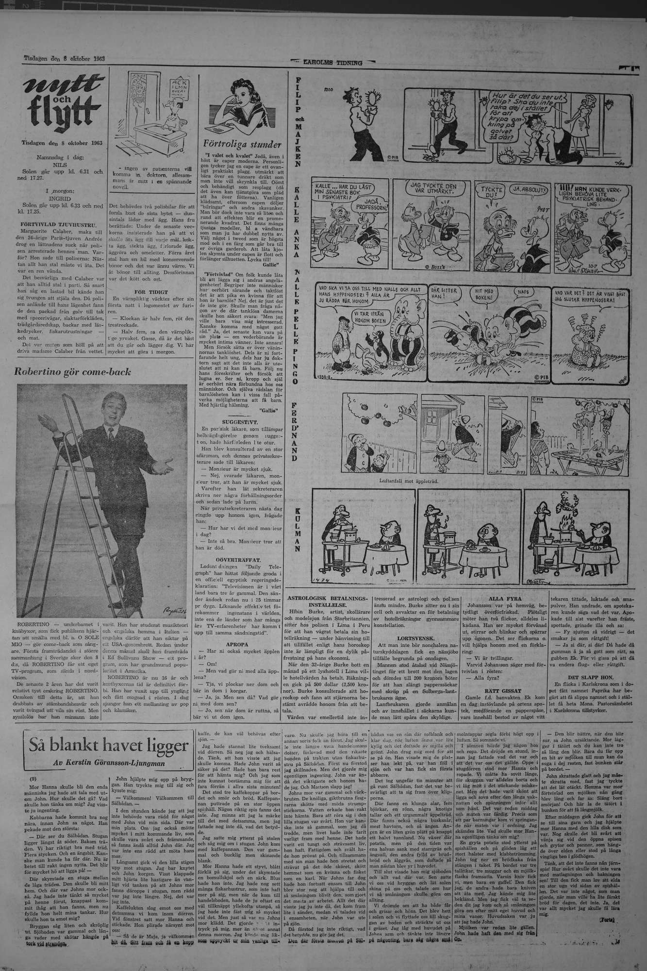 Laholms Tidning Tisdag 8 oktober 1963, sida 5