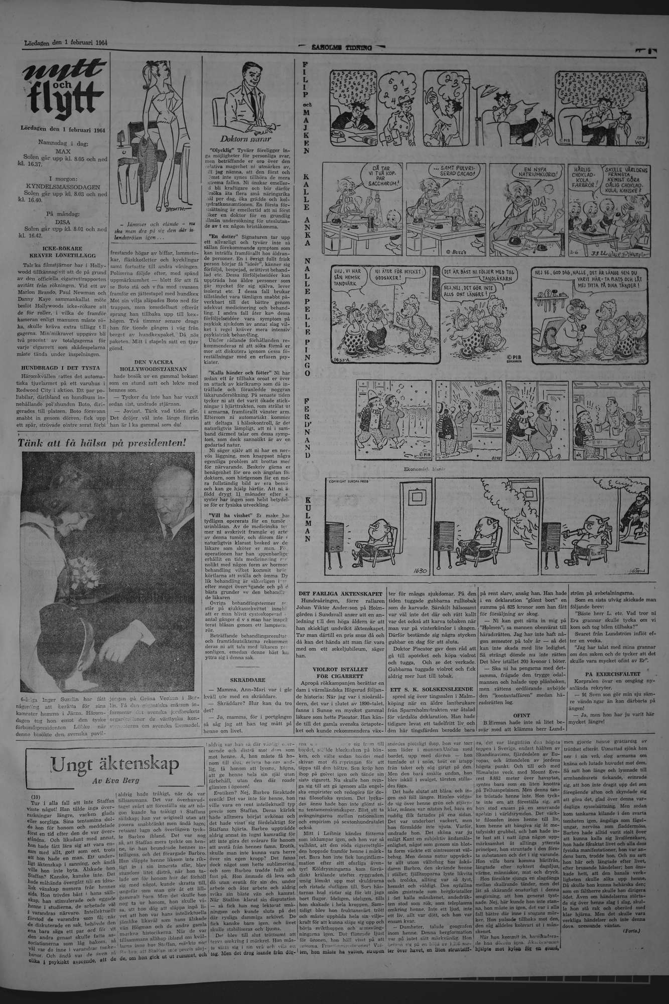 Laholms Tidning Lördag 1 februari 1964, sida 5