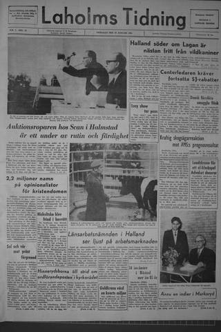 Förstasidan, Fredag 10 januari 1964