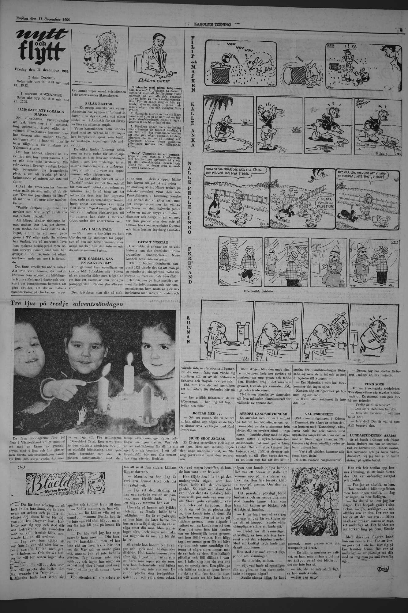 Laholms Tidning Fredag 11 december 1964, sida 5