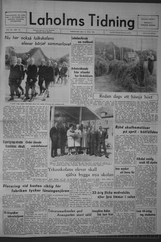 Förstasidan, Torsdag 11 juni 1964
