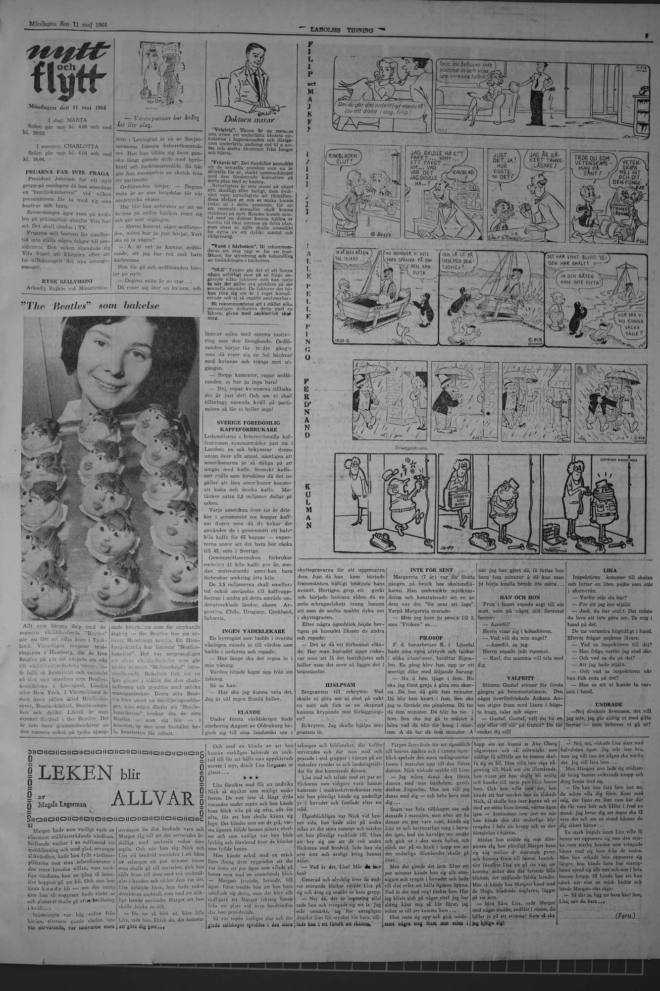 Laholms Tidning Måndag 11 maj 1964, sida 5