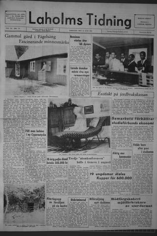 Förstasidan, Lördag 13 juni 1964