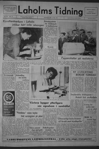 Förstasidan, Onsdag 13 maj 1964