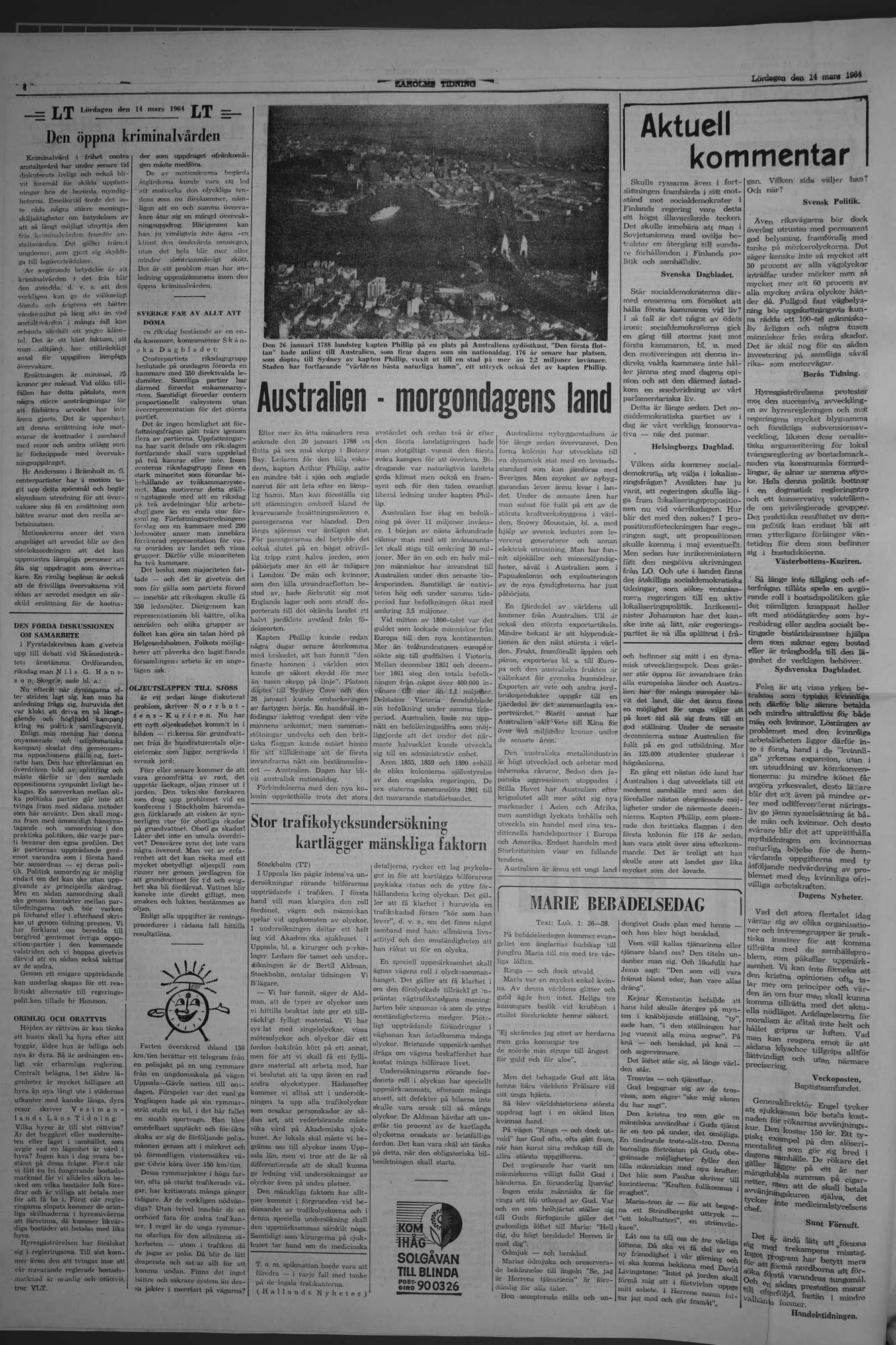 Laholms Tidning Lördag 14 mars 1964, sida 4