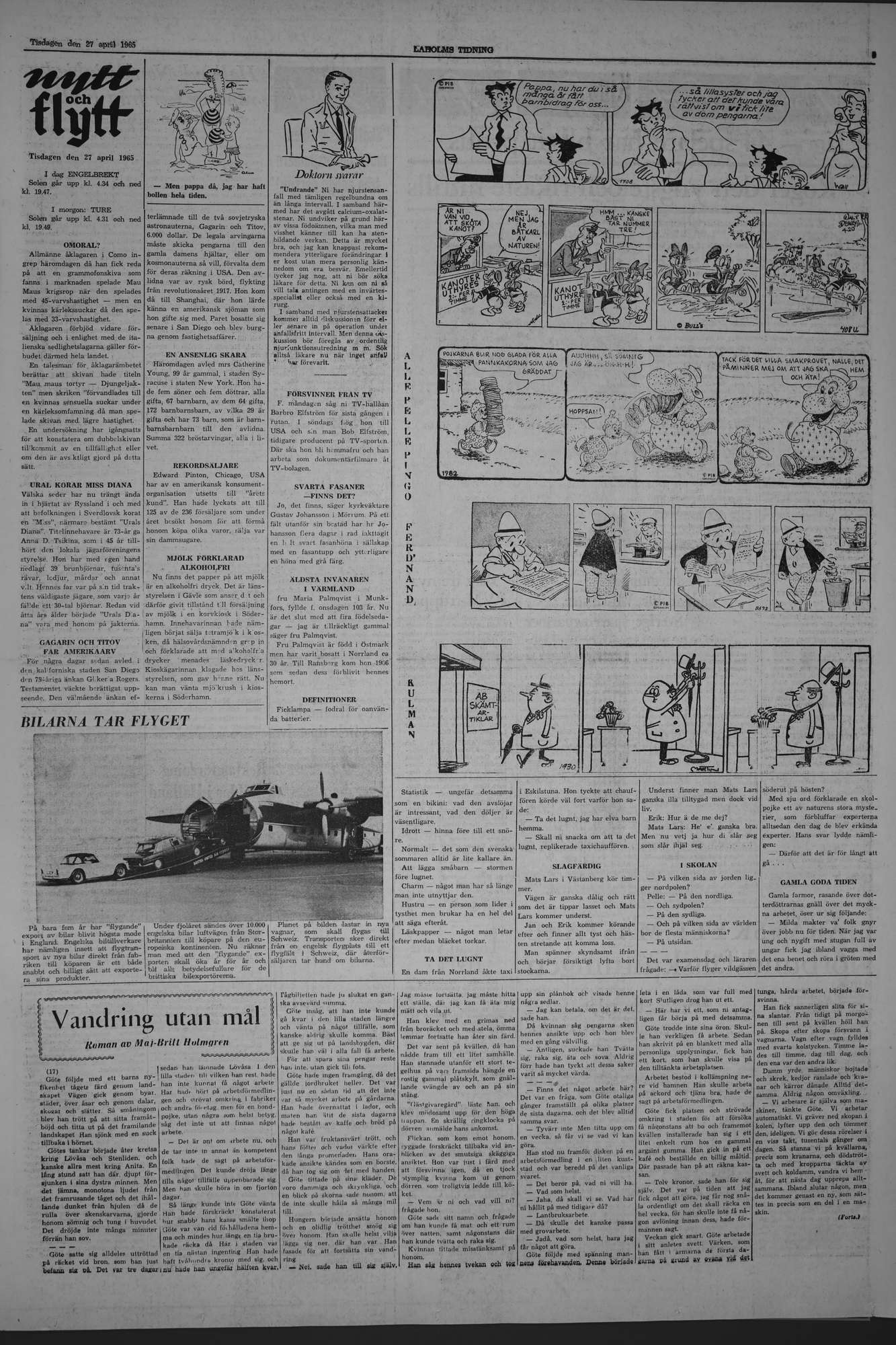 Laholms Tidning Tisdag 27 april 1965, sida 5