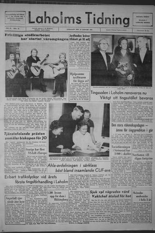 Förstasidan, Onsdag 15 januari 1964