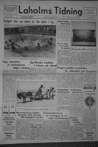 Förstasidan, Onsdag 15 juli 1964