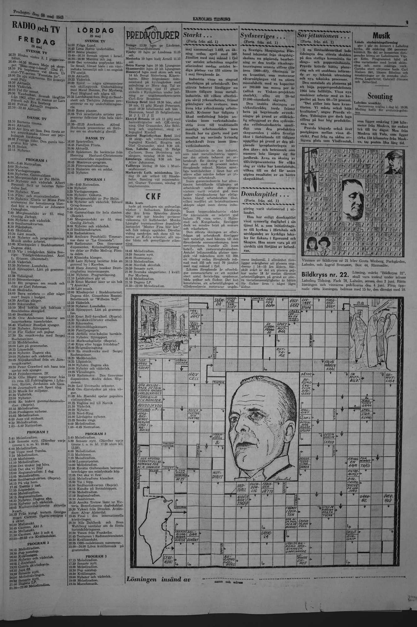 Laholms Tidning Fredag 28 maj 1965, sida 7