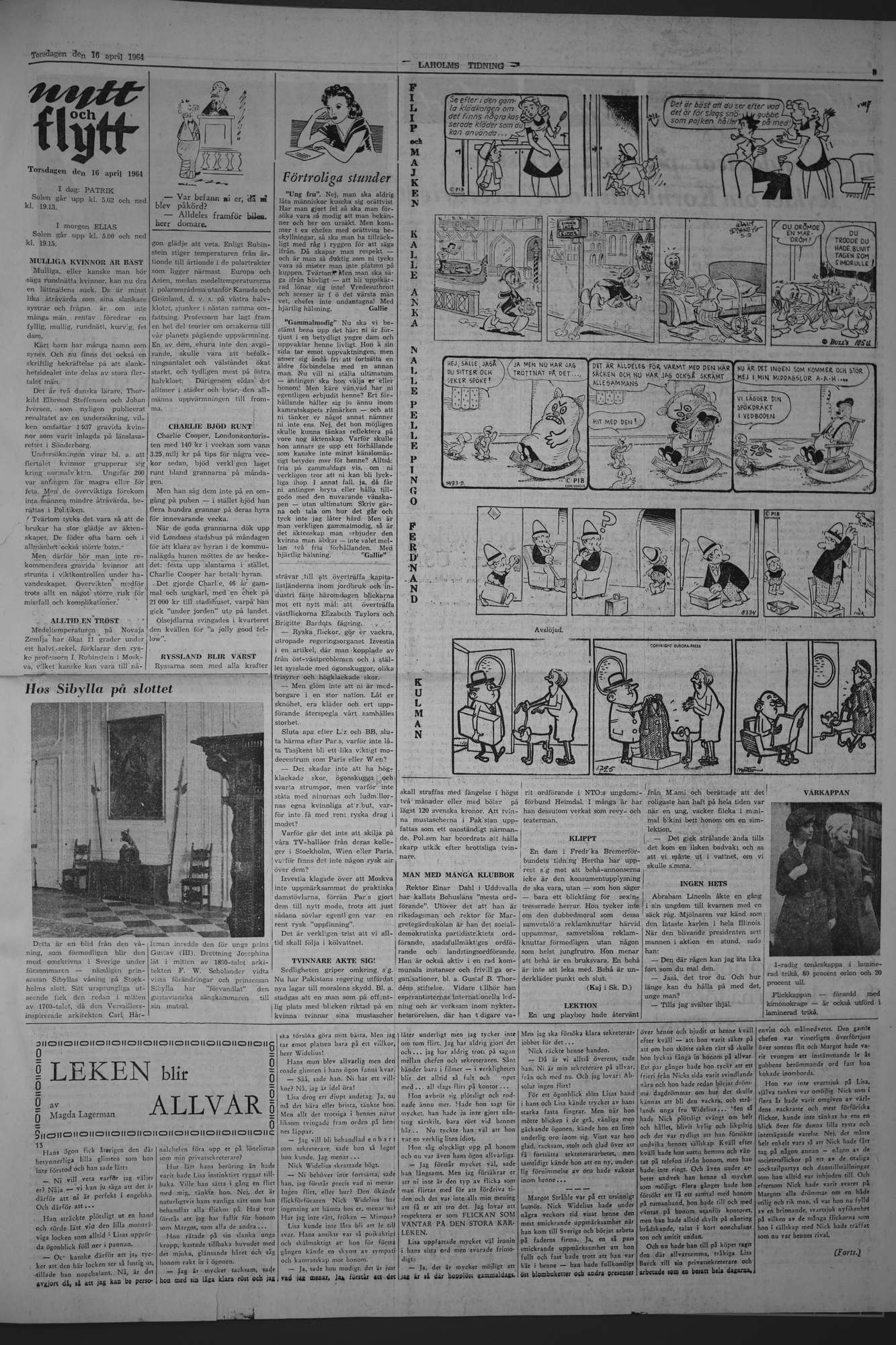 Laholms Tidning Torsdag 16 april 1964, sida 5