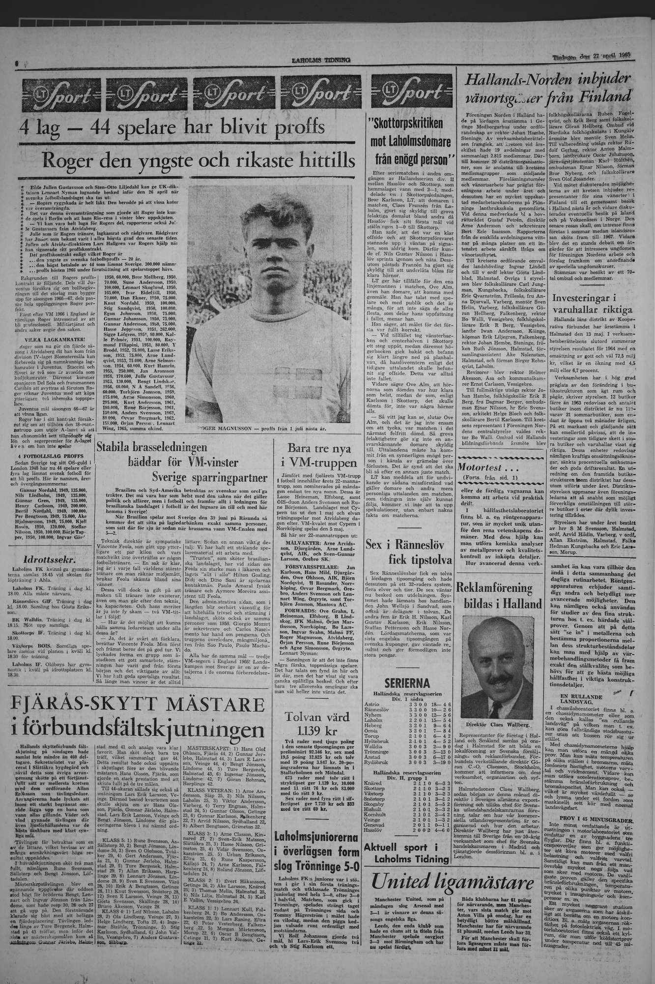 Laholms Tidning Tisdag 27 april 1965, sida 6