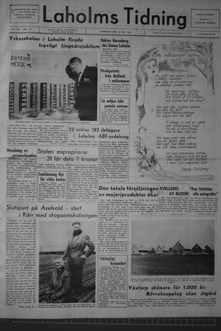 Förstasidan, Lördag 16 maj 1964