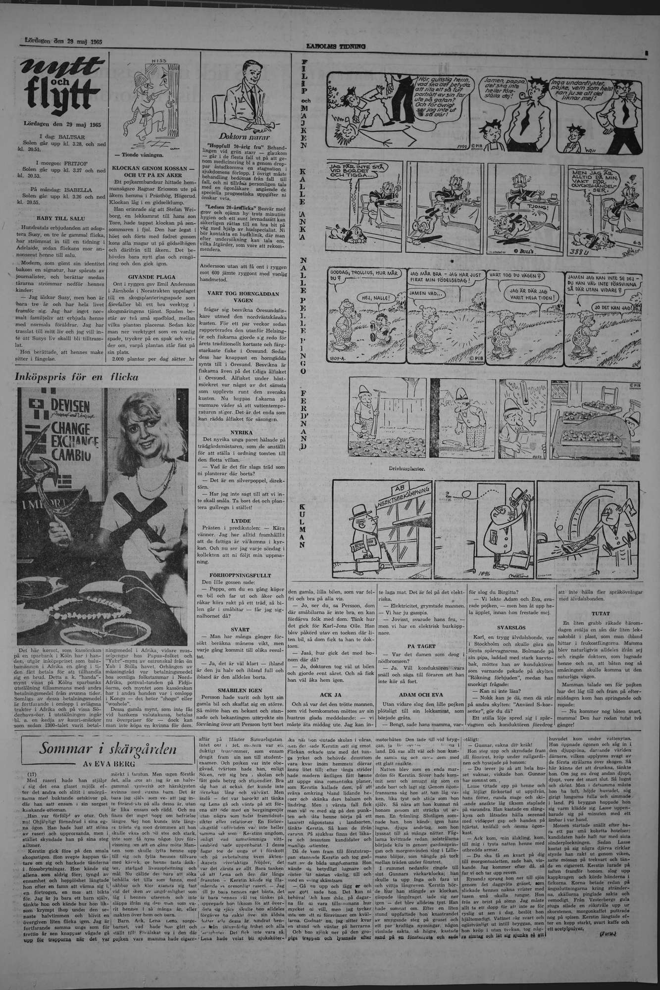 Laholms Tidning Lördag 29 maj 1965, sida 5