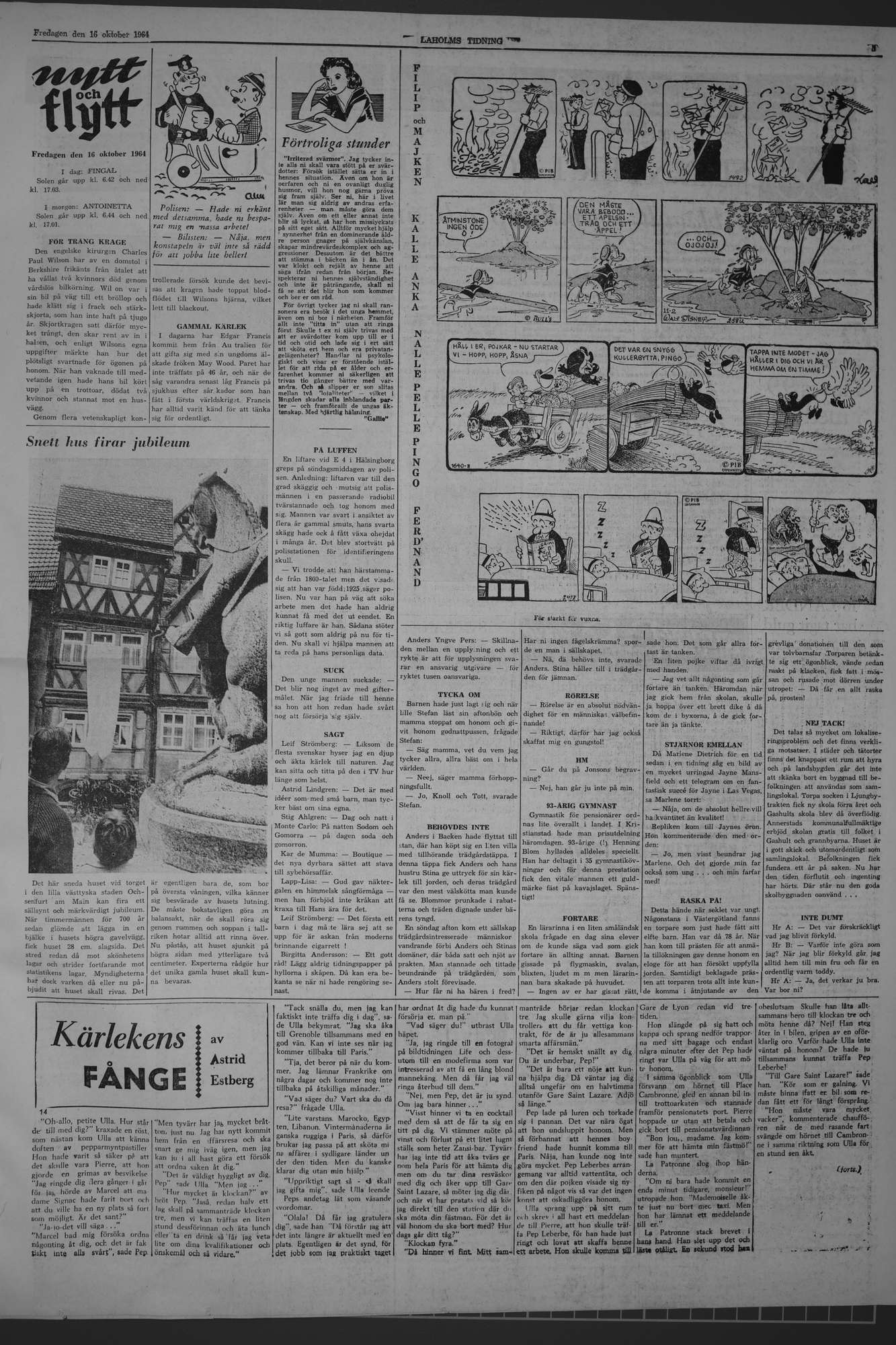 Laholms Tidning Fredag 16 oktober 1964, sida 5