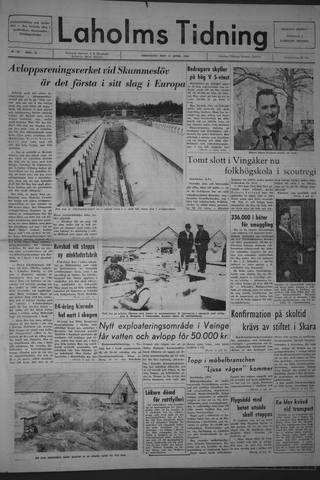 Förstasidan, Fredag 17 april 1964
