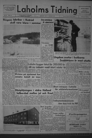 Förstasidan, Fredag 17 januari 1964