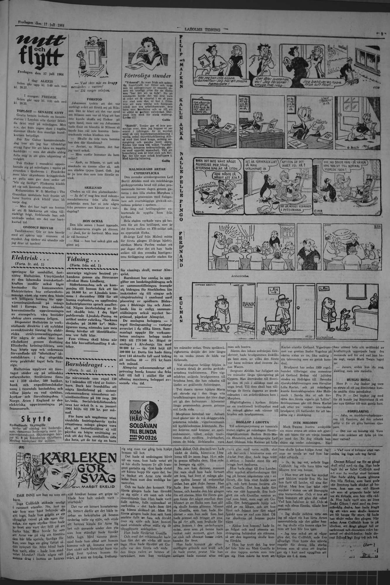 Laholms Tidning Fredag 17 juli 1964, sida 7