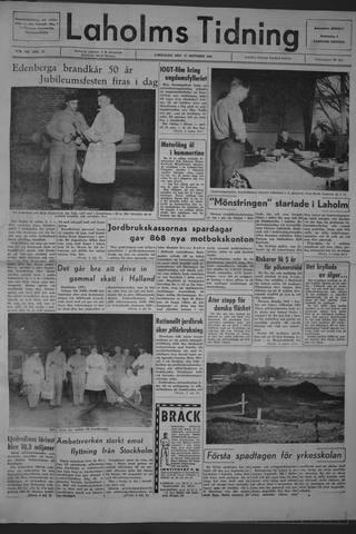 Förstasidan, Lördag 17 oktober 1964