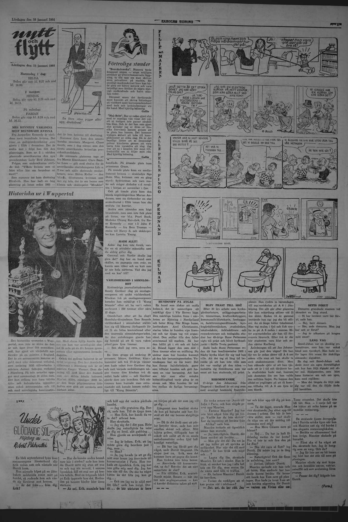 Laholms Tidning Lördag 18 januari 1964, sida 5