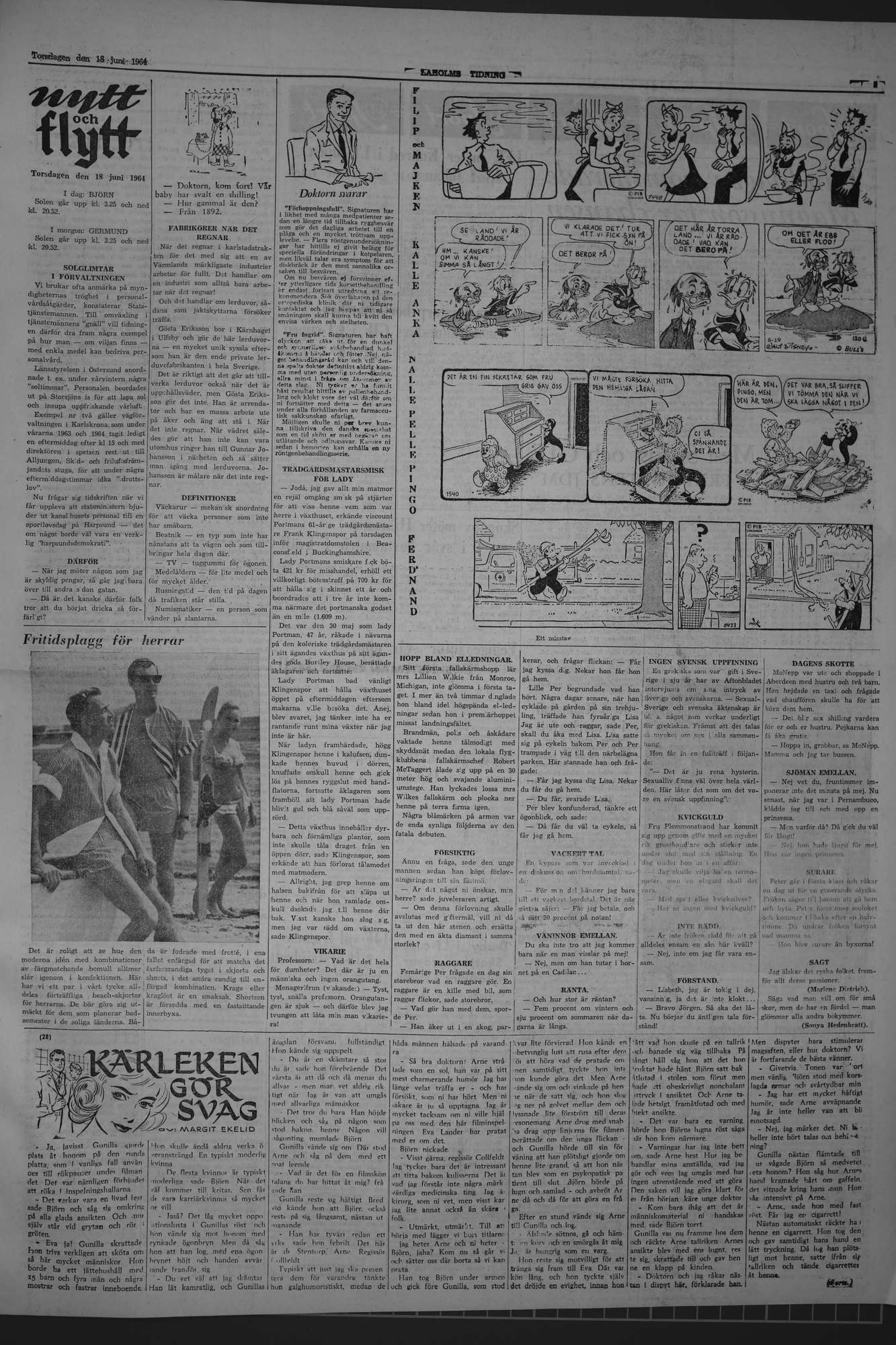 Laholms Tidning Torsdag 18 juni 1964, sida 5
