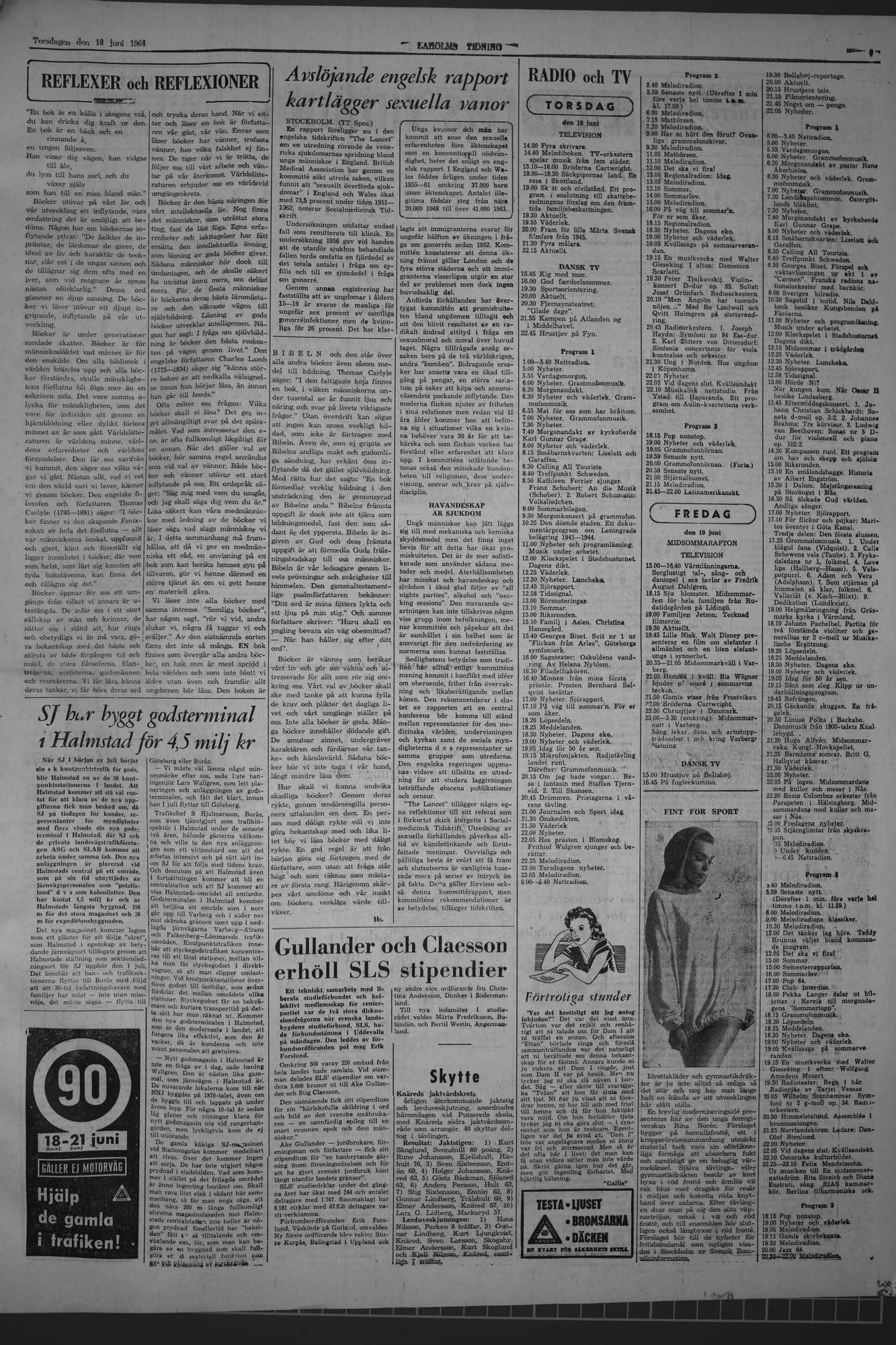 Laholms Tidning Torsdag 18 juni 1964, sida 7