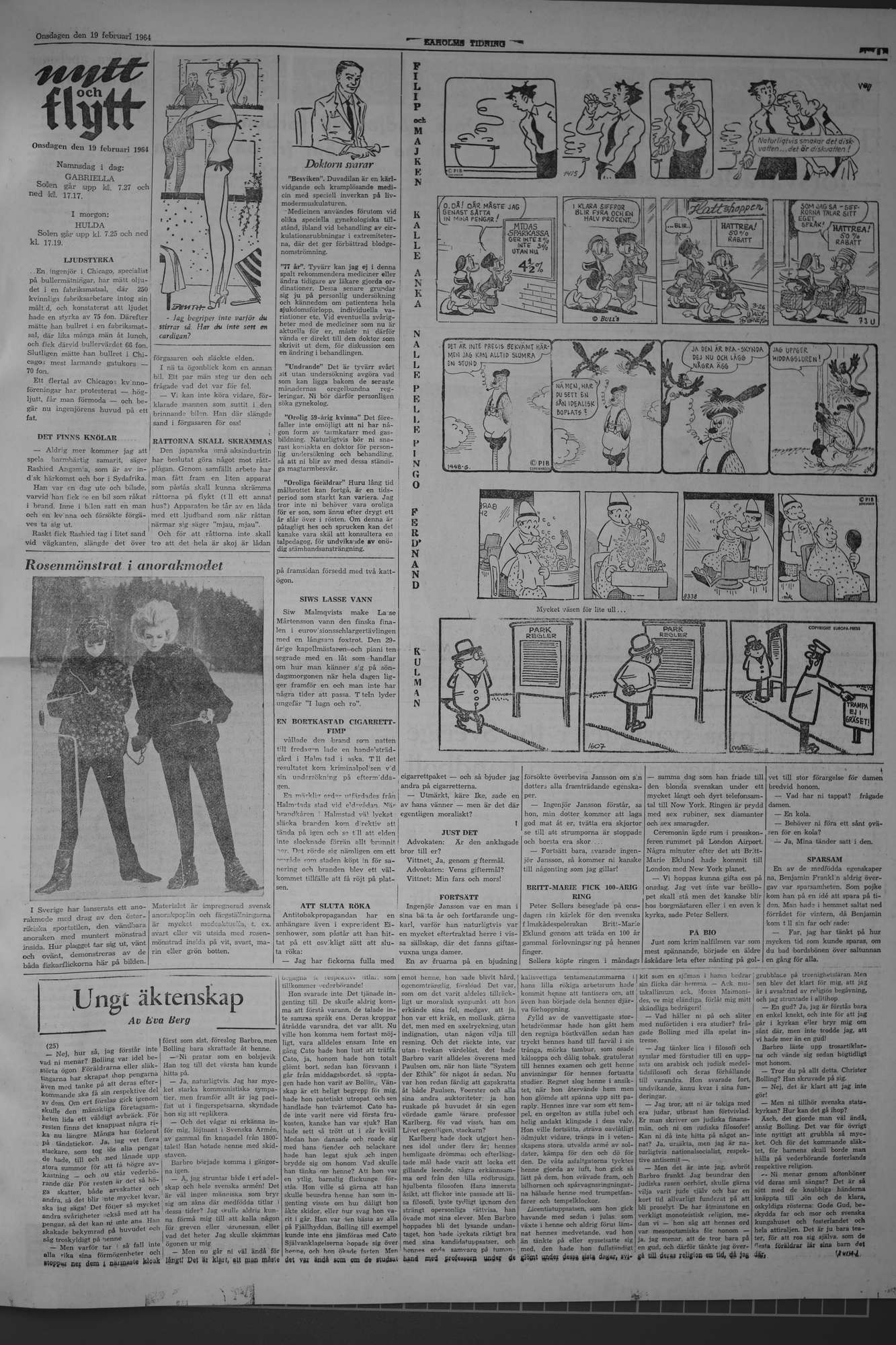 Laholms Tidning Onsdag 19 februari 1964, sida 5