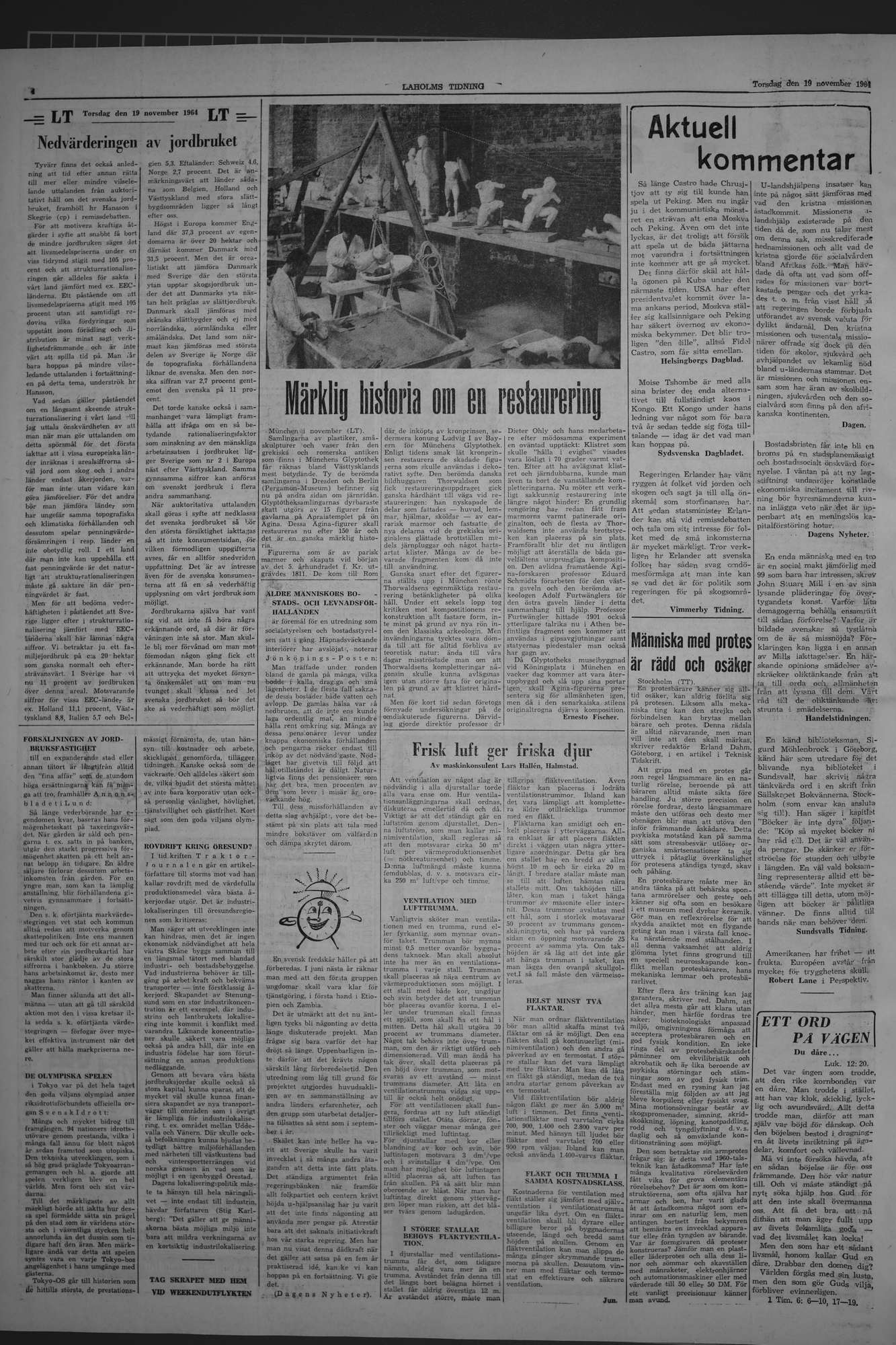 Laholms Tidning Torsdag 19 november 1964, sida 4