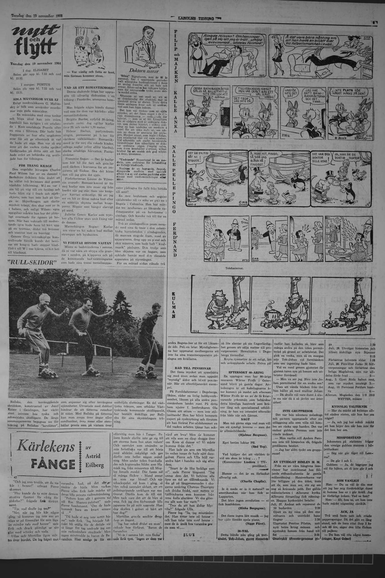 Laholms Tidning Torsdag 19 november 1964, sida 5