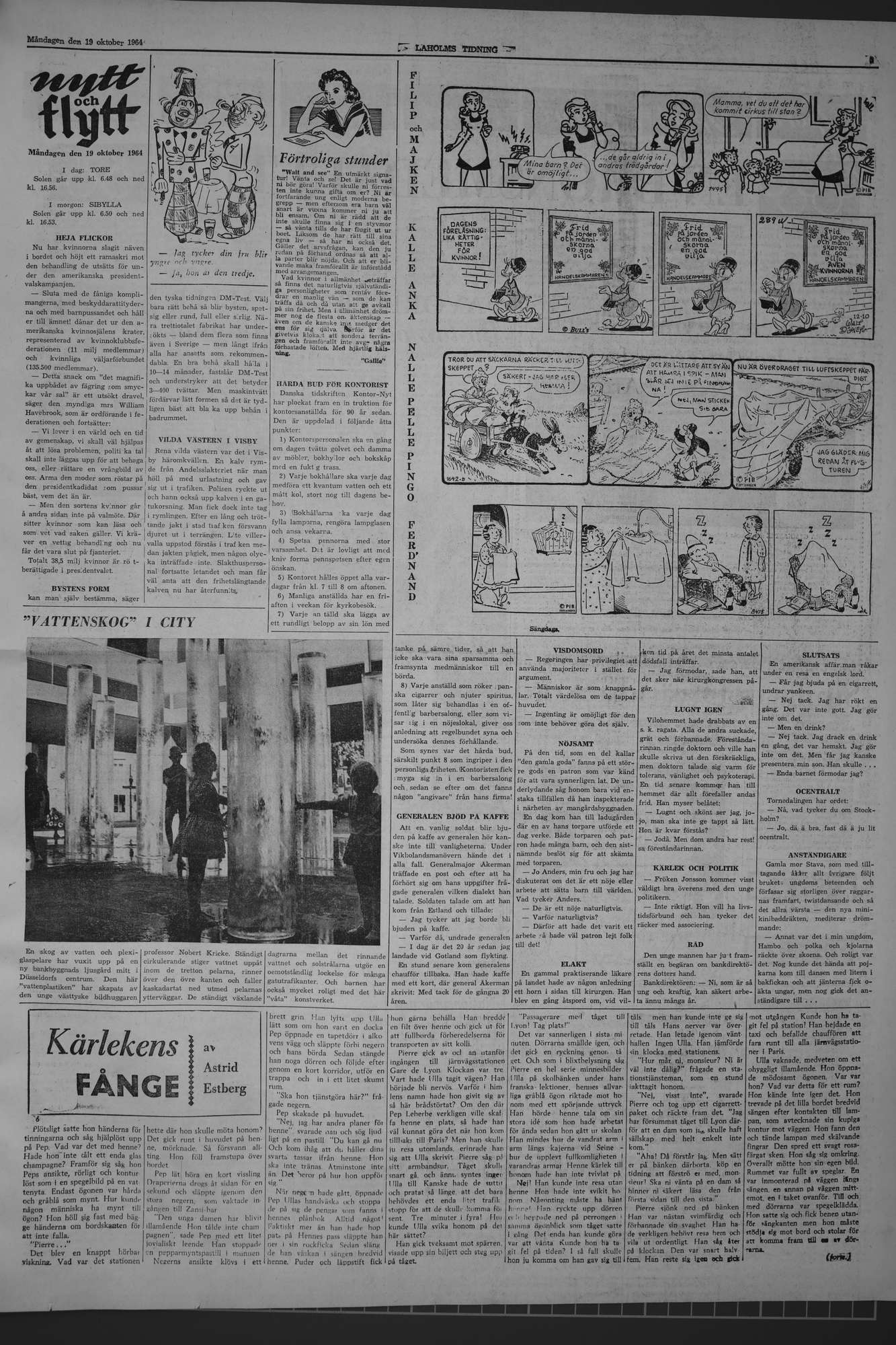 Laholms Tidning Måndag 19 oktober 1964, sida 5