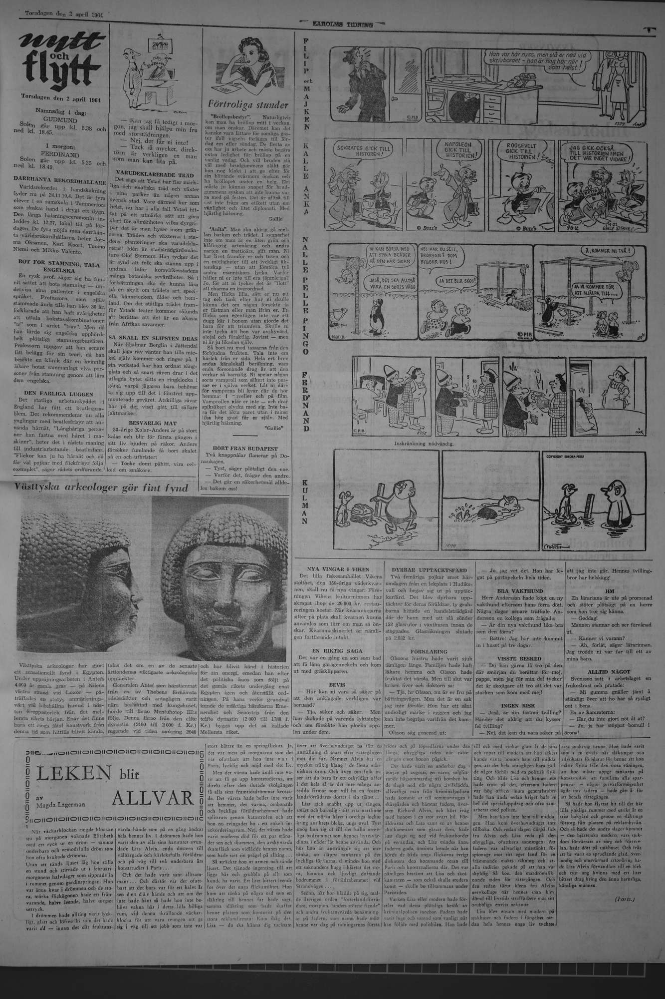 Laholms Tidning Torsdag 2 april 1964, sida 7