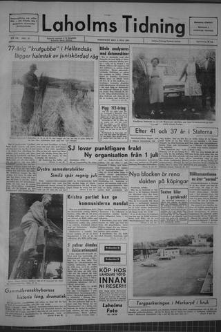 Förstasidan, Torsdag 2 juli 1964